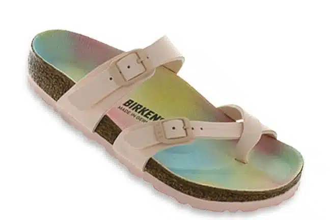 Women’s Birkenstock Mayari Vegan Pink Burkibuc Regular Sandals