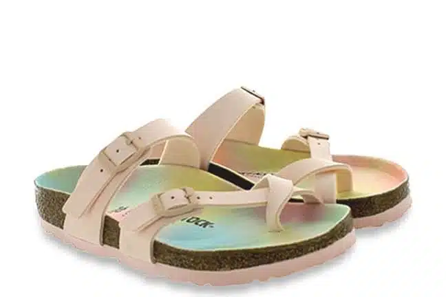 Women’s Birkenstock Mayari Vegan Pink Burkibuc Regular Sandals