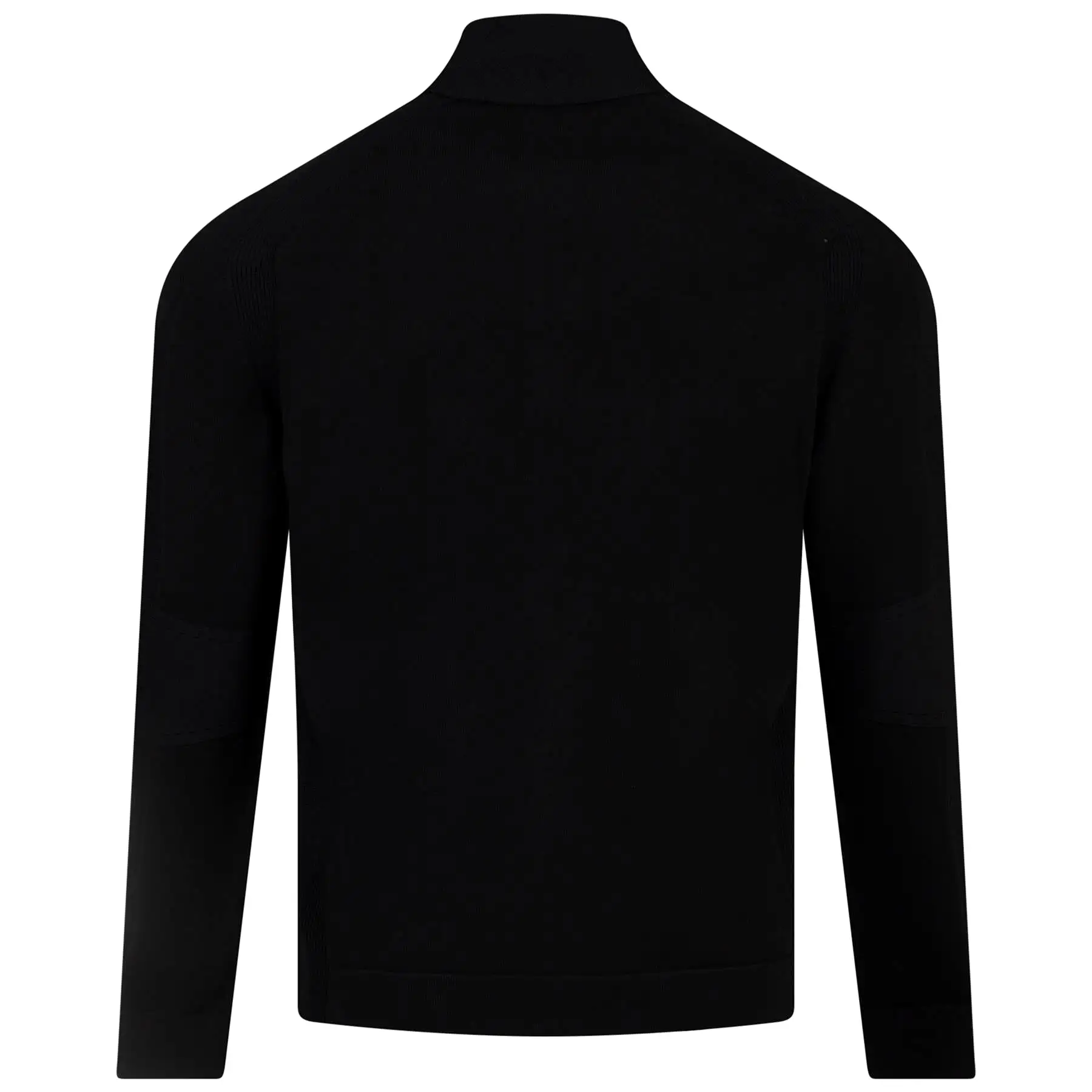 Zarilo Quarter Zip Regular Fit Mid Layer Black - W23