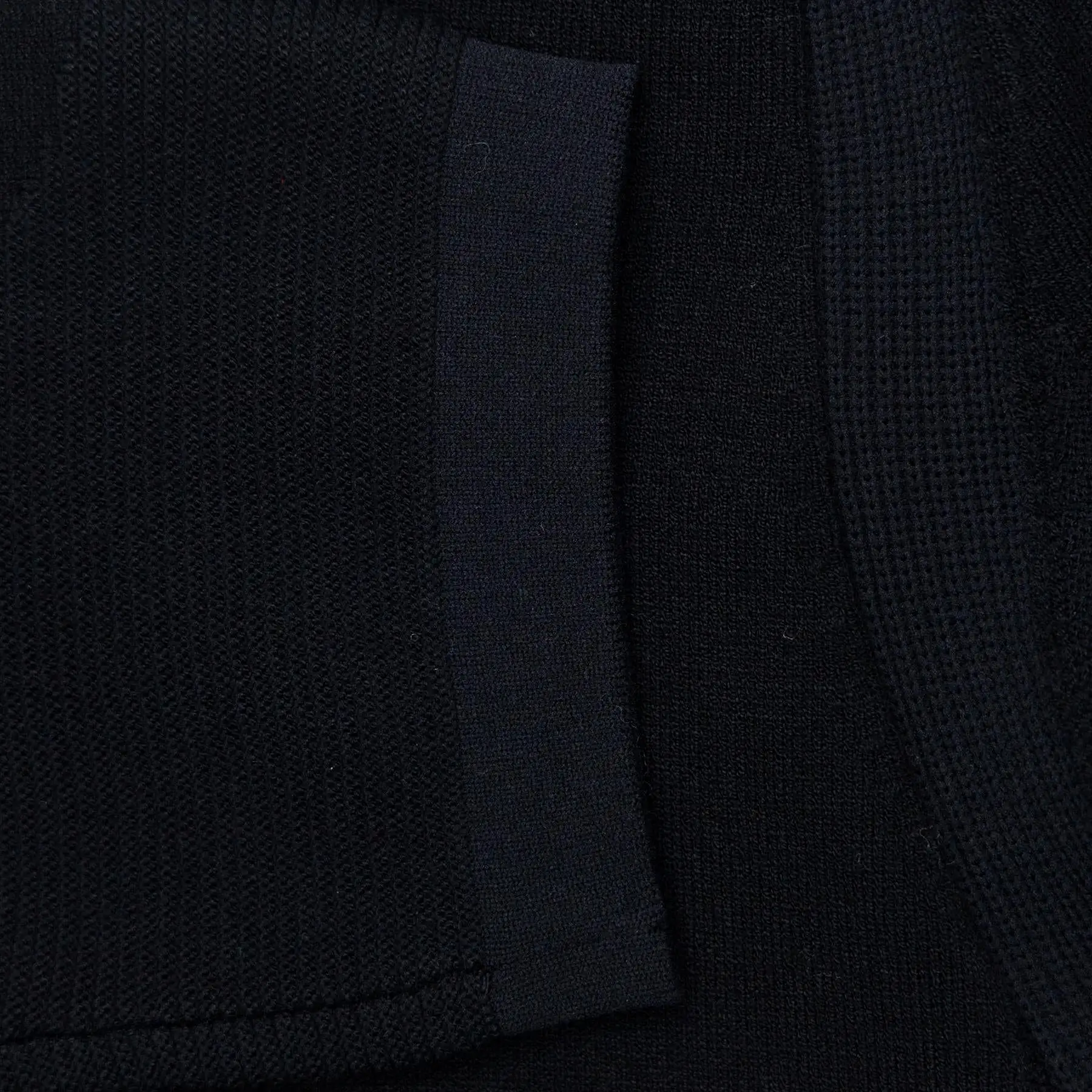 Zilnar Quarter Zip Regular Fit Mid Layer Black - W23