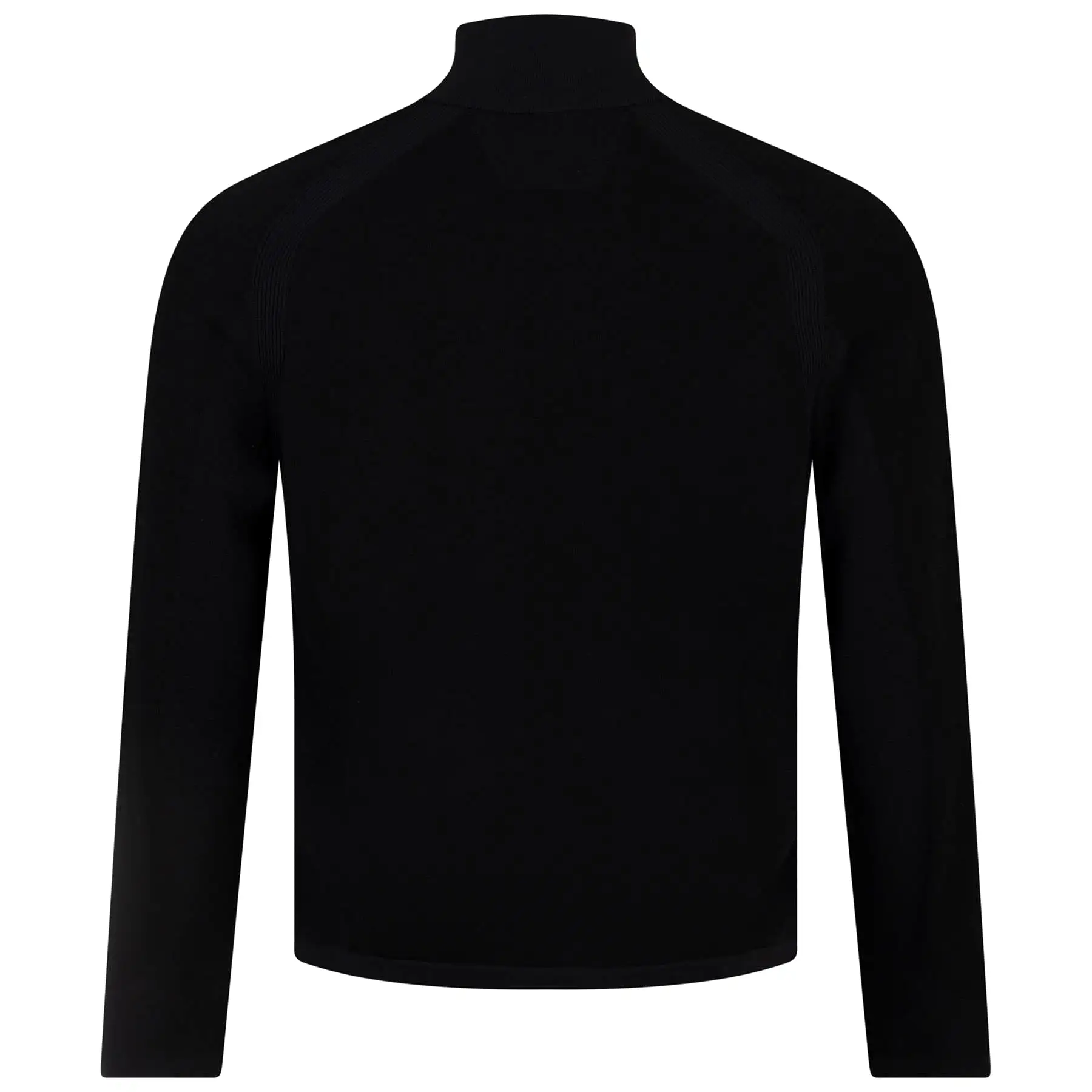 Zilnar Quarter Zip Regular Fit Mid Layer Black - W23